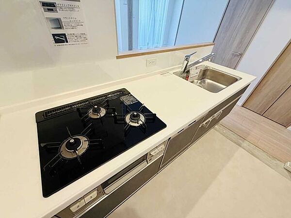 三口コンロ