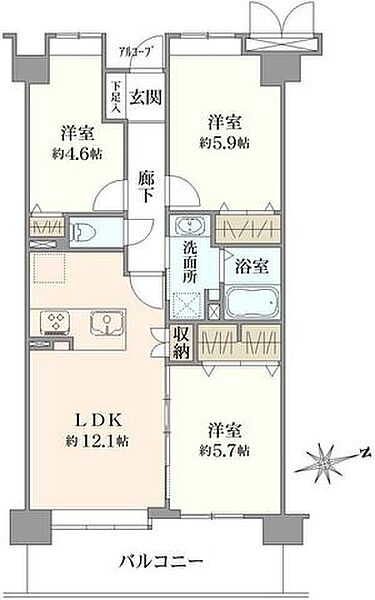 間取り：311002511666