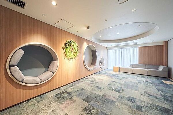 「キッズラウンジ」 悪天候時でも遊べる空間です