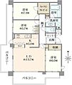 サンウッド市川真間グリーンヒルズA棟4階7,480万円