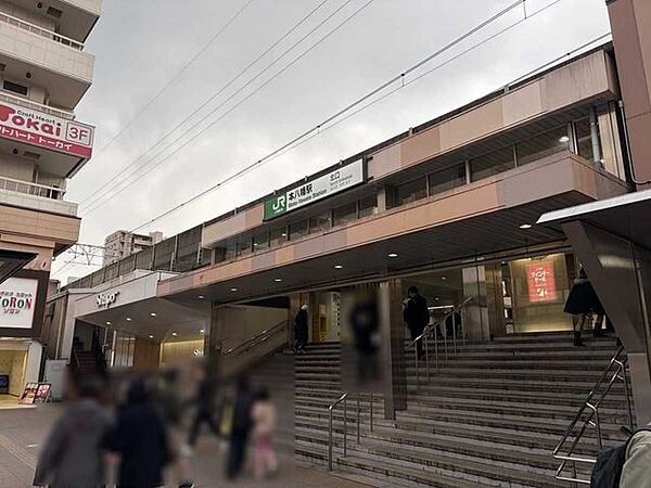 JR総武線「本八幡」駅 910m