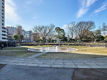 天沼公園 110m