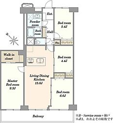 間取図画像 4LDK