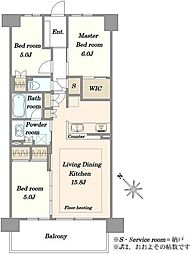 間取図画像 3SLDK