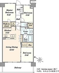 間取図画像 3SLDK