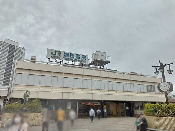 総武線「津田沼」駅 380m