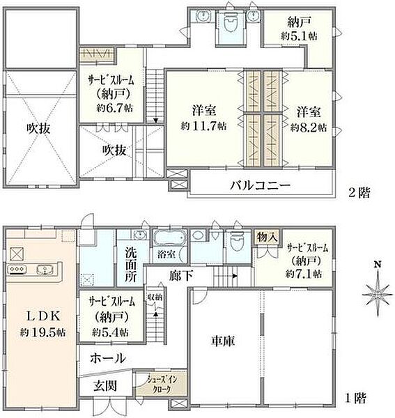 間取り：308000171316