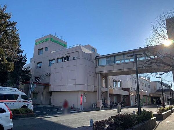 流山中央病院 440m