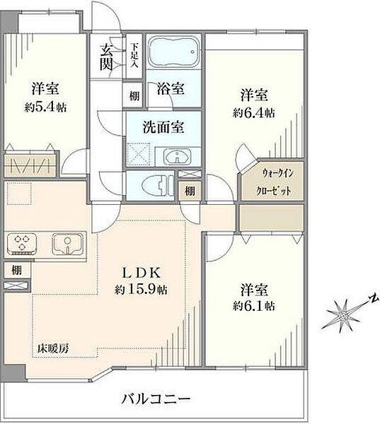 間取り：312001287765