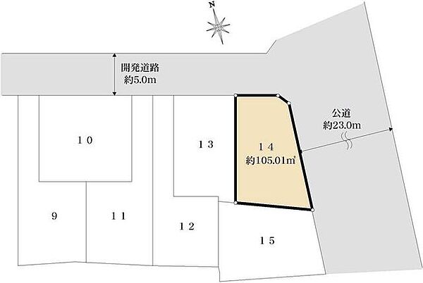 区画図