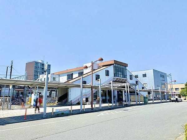 JR青梅線「中神」駅  815m