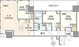 間取図画像 3LDK