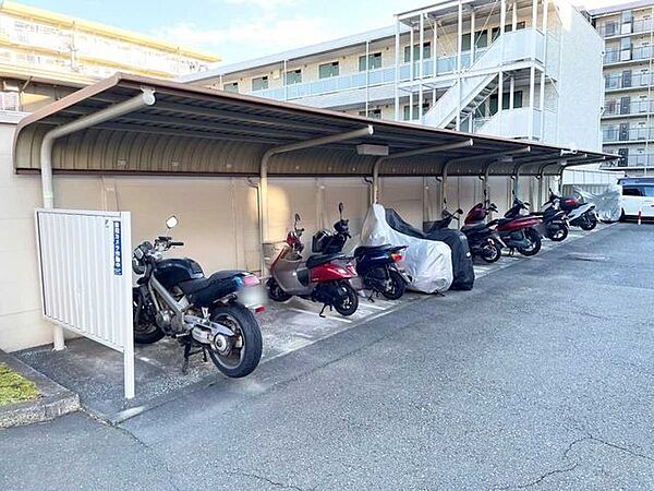 バイク置き場