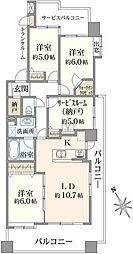 間取図画像 3SLDK