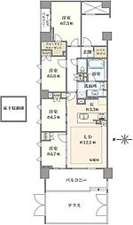 間取図画像 4LDK