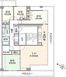 間取図画像 4SLDK