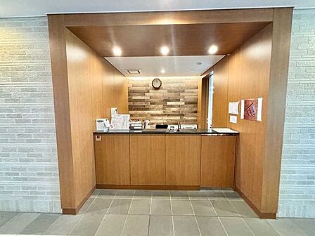管理人の方が対応してくれます
