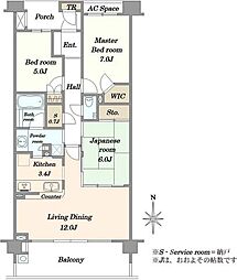 間取図画像 3LDK