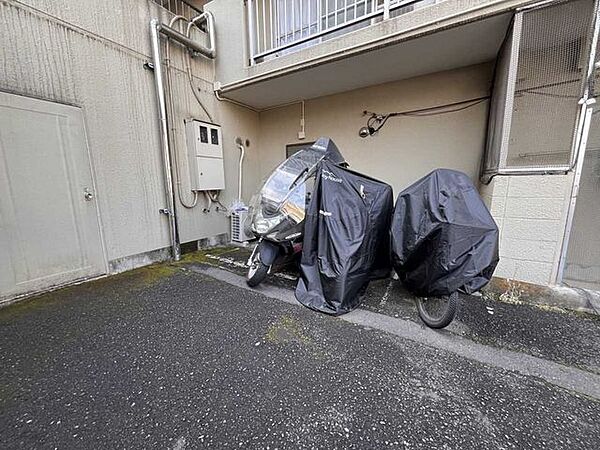 バイク置き場　空き無
