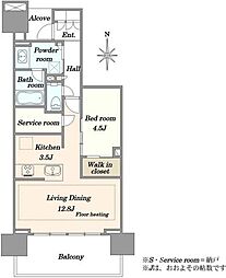 間取図画像 1SLDK