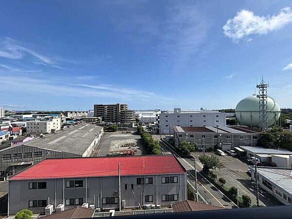 バルコニーから南側