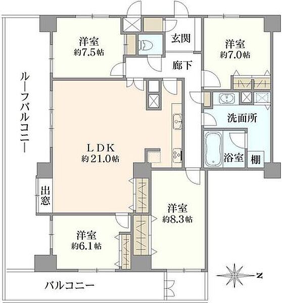 間取り：314002851365