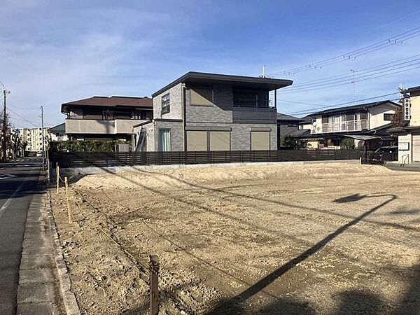 対象地は向かって奥