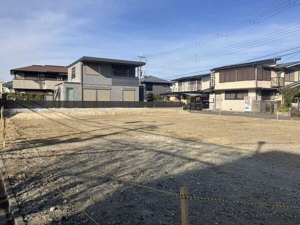 対象地は向かって奥