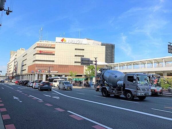 南海高野線 堺東駅 166m