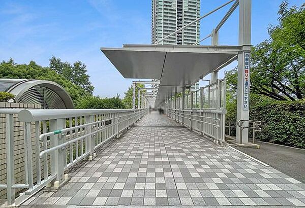 遊歩道 208m
