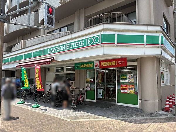 ローソンストア100西淀川大和田店 152m
