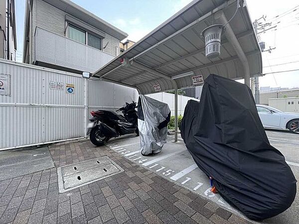 バイク置き場