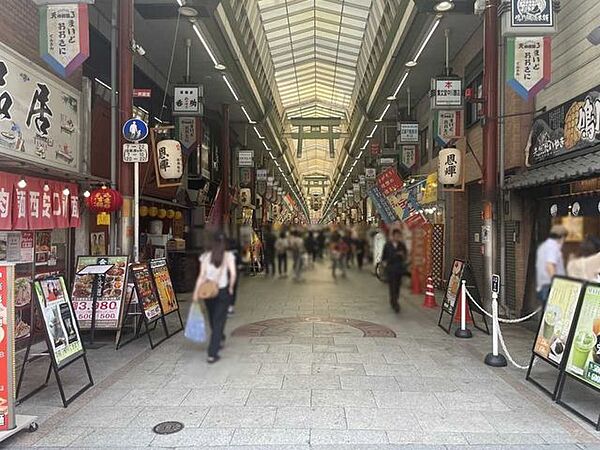 天神橋筋商店街 56m