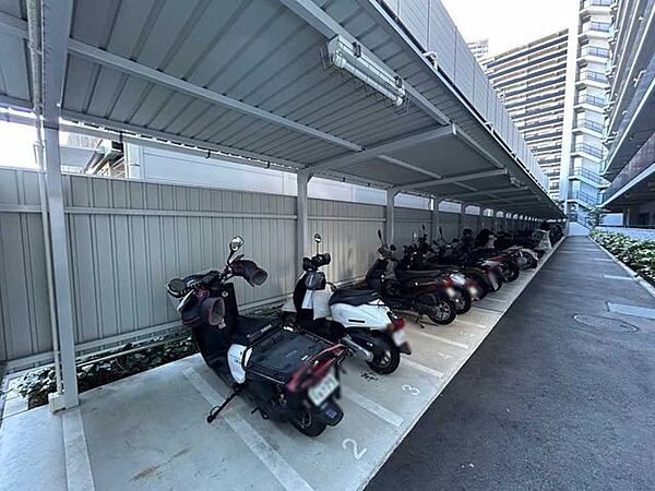 バイク置き場