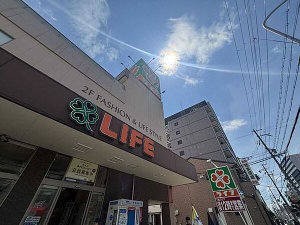 ライフ緑橋店 166m