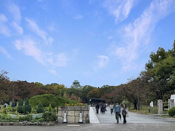 大阪城公園 500m