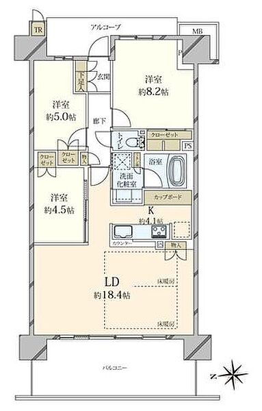 間取り：325000128306