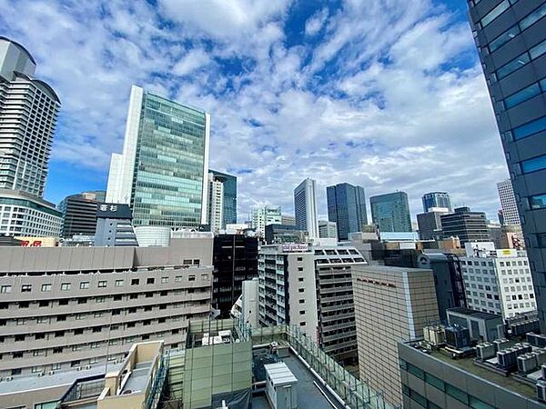 バルコニーから