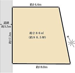 三重県鈴鹿市江島町の土地画像