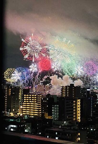 毎年開催の淀川花火大会、2025年8月撮影