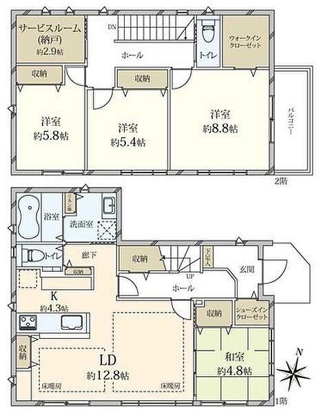 間取り：327001545238