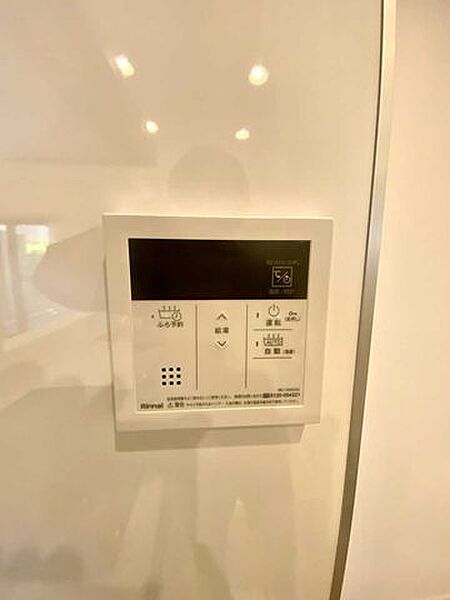 自動給湯操作パネル