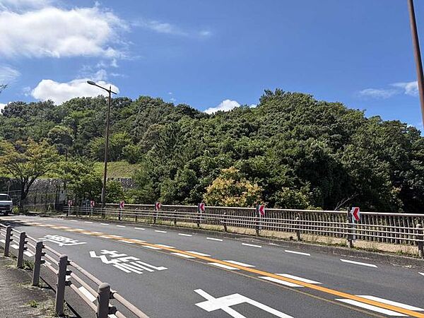 最明寺川の橋 400m