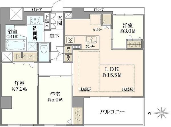 間取り：328000664468