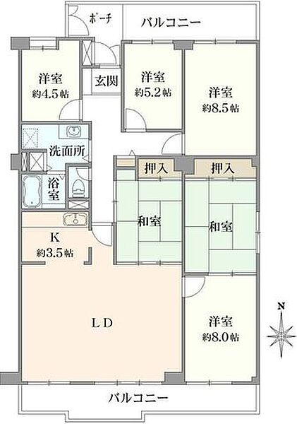 間取り：328000669559