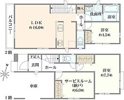 西宮市一ヶ谷町　新築戸建B号棟