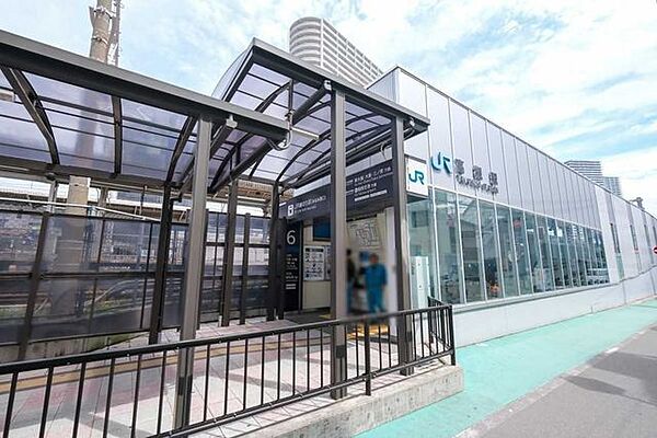 JR東海道本線「高槻」駅 1328m