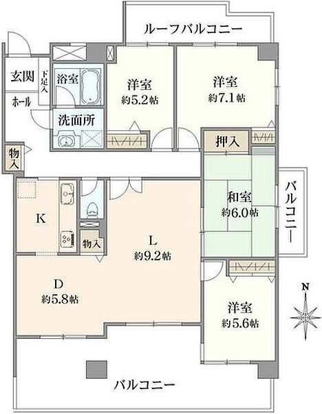 間取り：323000496621