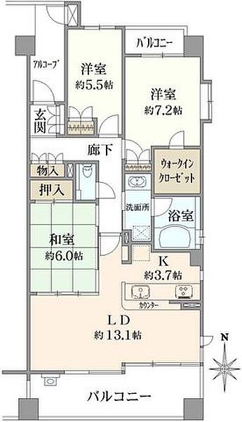 間取り：323000497162