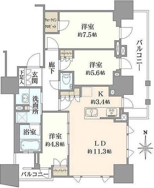 間取り：323000525391